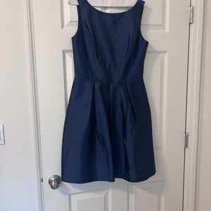 ALFRED SUNG Midnight Blue Dress